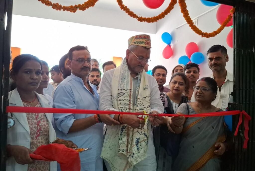 मुख्यमंत्री अंतिम पायदान पर खड़े व्यक्ति को स्वास्थ्य सुविधा देने के लिए संकल्पित : विधायक डॉ. विनय कुमार चौधरी