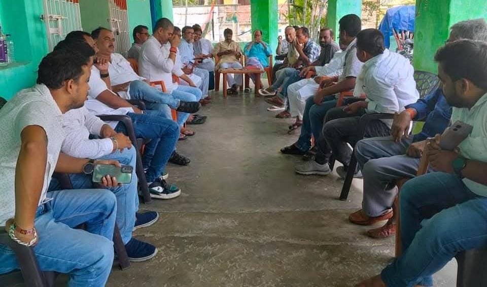 24 जून के प्रशिक्षण शिविर को लेकर कांग्रेस की बैठक