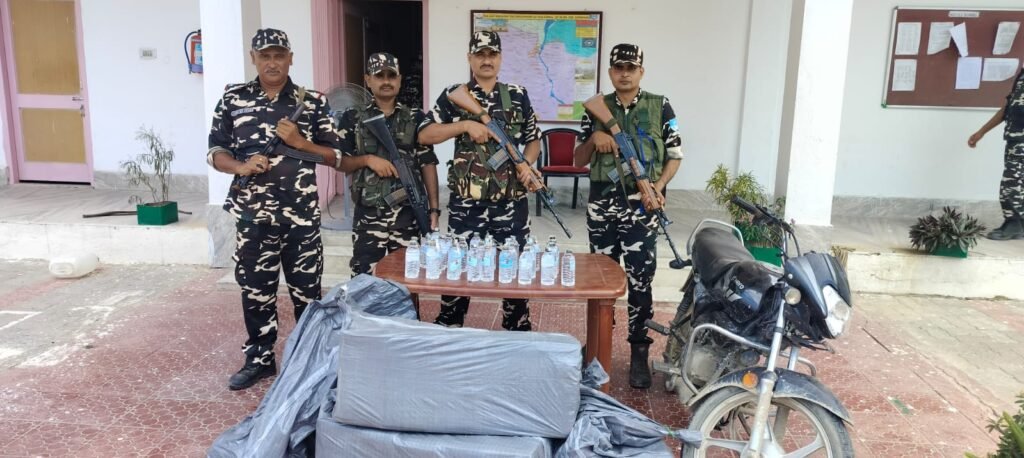 नेपाल से भारत में की जा रही नेपाली शराब की तस्करी नाकाम